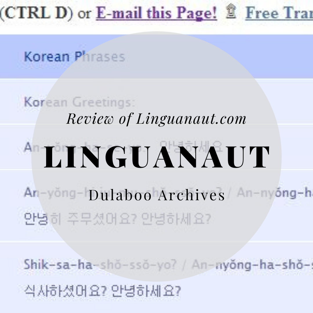 Linguanaut: Review of Linguanaut.com
