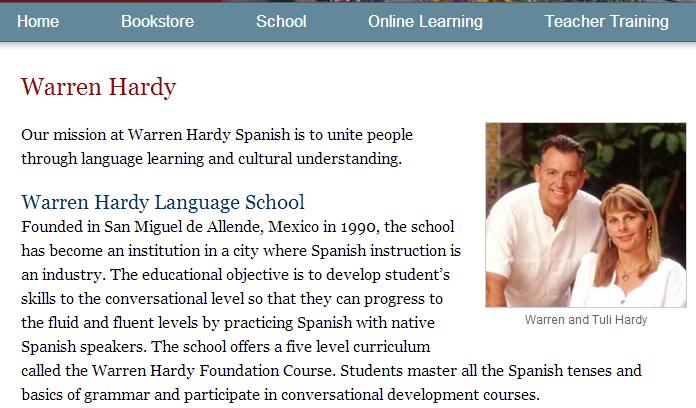 Warren Hardy Spanish