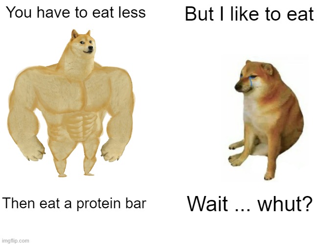 eat a protein bar